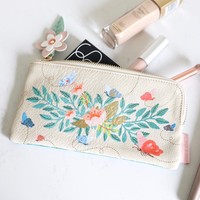 House of Disaster Secret Garden Flower Make Up Bag