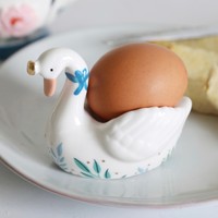 House of Disaster Secret Garden Swan Egg Cup