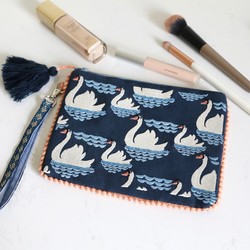 House of Disaster Secret Garden Swan Pouch