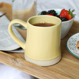Dassie Artisan Organic Mug in Patty Pan Yellow