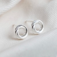 Sterling Silver Russian Ring Earrings