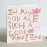 ARTHOUSE Unlimited 'It's Magic You're Such a Good Friend' Greeting Card
