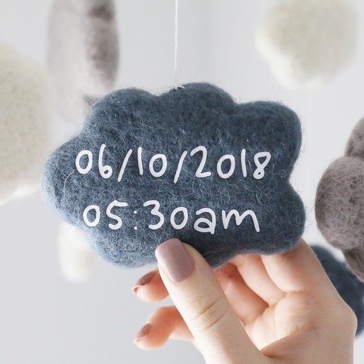 personalised cot mobile