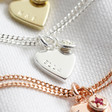 Lisa Angel Silver Personalised Heart and Birthstone Charm Bracelet