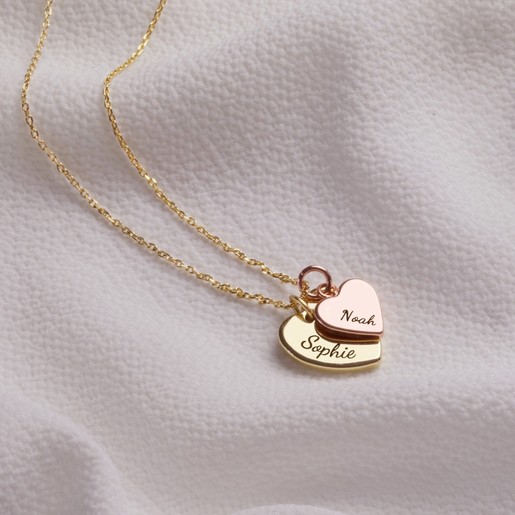 Engraved pendant gold Clearance