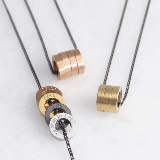 metal bead necklace
