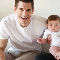 Personalised 'King' T-Shirt in White