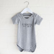Lisa Angel Infants Personalised 'Sidekick' Short Sleeved Babygrow