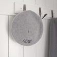 Personalised Embroidered Initials Beret - Grey