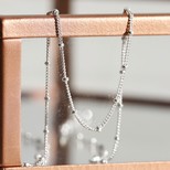 Sterling Silver Satellite Chain