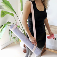 2 in 1 Yoga Belt and Sling in Pink