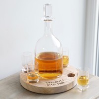 Personalised LSA Large Glass Decanter and Serving Set