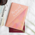 Lisa Angel Ladies' Pink Personalised Iridescent Passport Holder