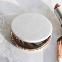 Grey Compact Mirror