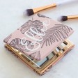 Lisa Angel Personalised Pink Palm Print Compact Mirror