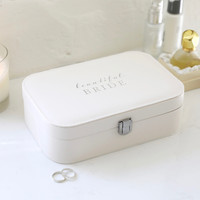 'Beautiful Bride' Jewellery Box