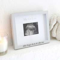 Personalised 'My 1st Scan' 4" x 3" Photo Frame