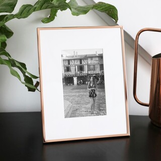 Polished Copper 4" x 6" Photo Frame