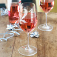 Lisa Angel Personalised Engraved 21st Birthday Wine Glass