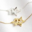 Lisa Angel Ladies' Personalised Interlocking Stars Bracelet