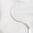 Lisa Angel Ladies' Flat Link Curb Chain Necklace in Silver