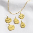 Lisa Angel Meaningful Gold Sterling Silver Affirmation Pendant Necklace