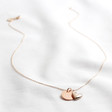 Lisa Angel Ladies' Personalised Puffed Heart Pendant Necklace