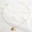 Lisa Angel Delicate Personalised Pressed Birth Flower Pendant Necklace