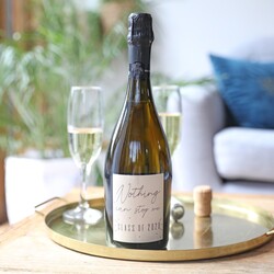 Personalised 'Nothing Can Stop Me' Graduation Prosecco