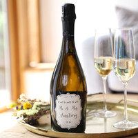 Personalised 'Worth The Wait' Wedding Prosecco