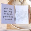 Happy Mind Happy Life Positivity Planner Colouring in Pages