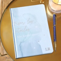 Personalised 'Aim for the Stars' Notebook
