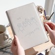 Lisa Angel Special Personalised 'Your Drawing' Faux Leather Refillable Notebook