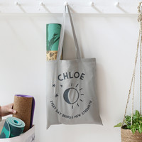 Personalised 'New Strength' Cotton Tote Bag