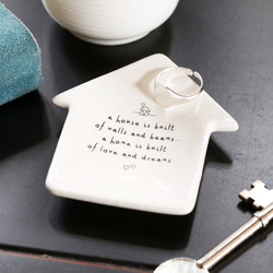 'Love and Dreams' House Ring Dish
