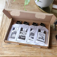 Set of Four Dapper Chap Pocket Hand Sanitisers