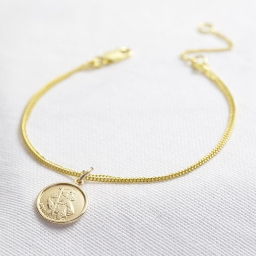 Gold st 2025 christopher bracelet