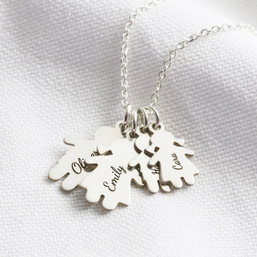 Personalised Sterling Silver Family 