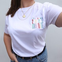 Embroidered 'Lockdown Graduate' T-Shirt