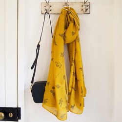 'Help Save The Bees' Recycled Scarf