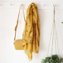 Personalised 'Help Save The Bees' Recycled Scarf