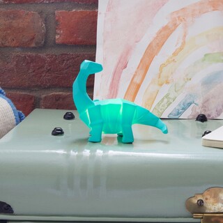 House of Disaster Mini LED Origami Diplodocus Dinosaur Night Light