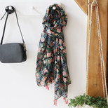 House of Disaster Eden Black Scarf