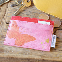 House of Disaster Heritage & Harlequin Butterfly Card Holder
