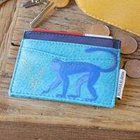 House of Disaster Heritage & Harlequin Monkey Card Holder