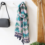 House of Disaster Papillon Pink Scarf