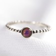 Lisa Angel Colour Changing Sterling Silver Mood Stone Ring