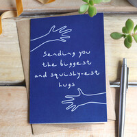 'Biggest Hugs' Greeting Card