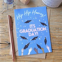 'It's Graduation Day' Celebration Greeting Card