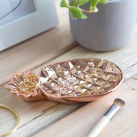 Copper Pineapple Trinket Dish